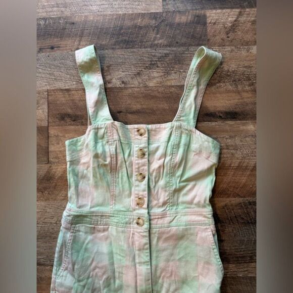 Anthropologie The Portside Button-Front Jumpsuit by Maeve 6 Tall - Picture 4 of 5
